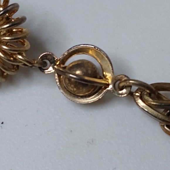 Vintage Decorative Long Metal Chain Necklace 40 Inches - Picture 12 of 14